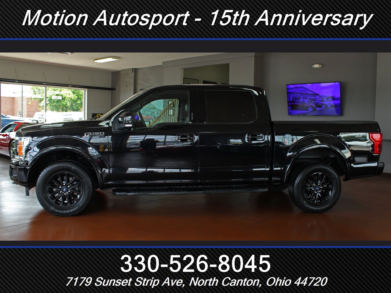 2019 Ford F-150 Lariat Sport Panoramic Roof 4X4 - Photo 7 - North Canton, OH 44720