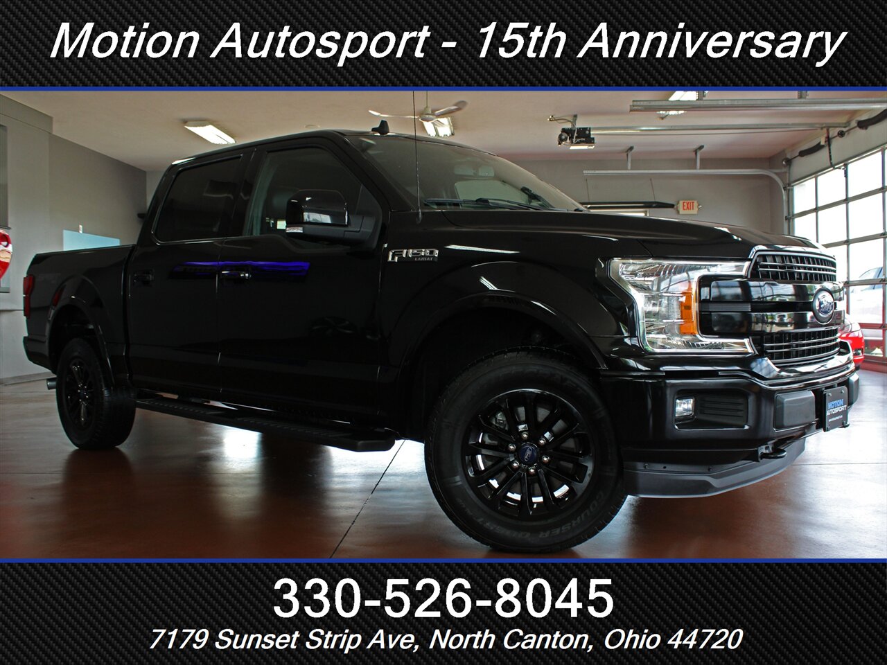 2019 Ford F-150 Lariat Sport Panoramic Roof 4X4 - Photo 2 - North Canton, OH 44720