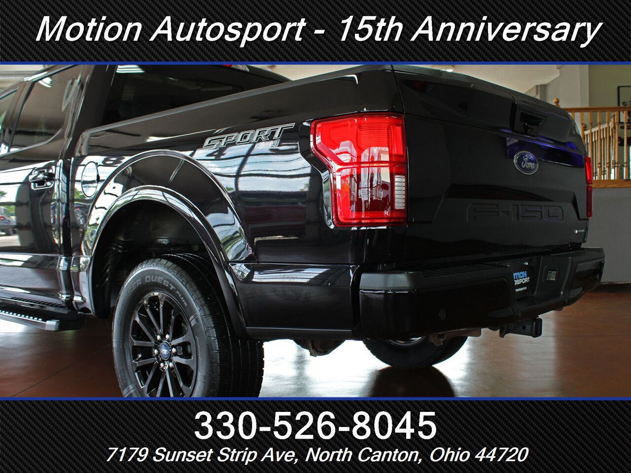 2019 Ford F-150 Lariat Sport Panoramic Roof 4X4 - Photo 8 - North Canton, OH 44720
