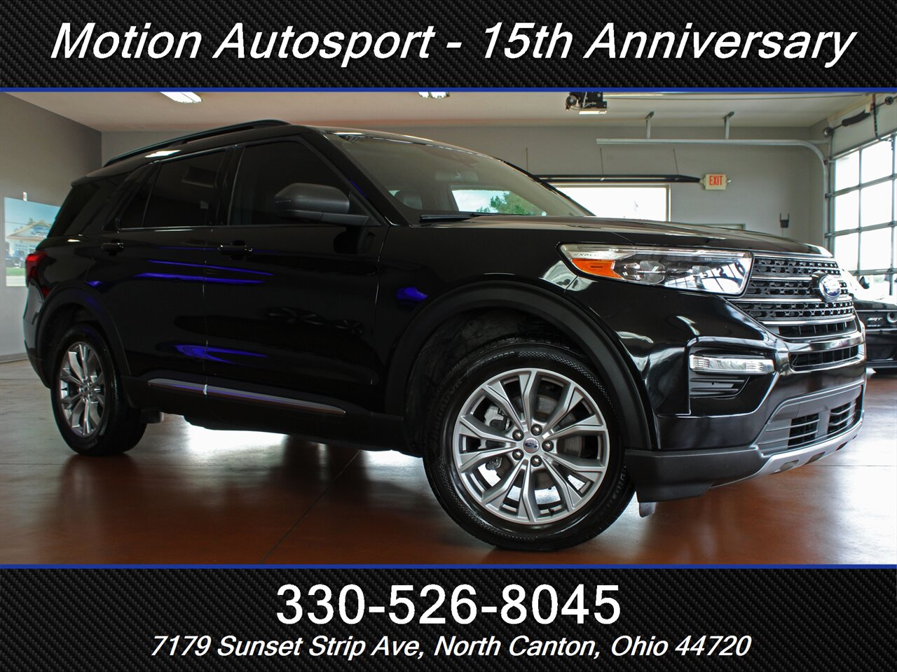 2020 Ford Explorer XLT  Panoramic Roof Leather AWD - Photo 2 - North Canton, OH 44720