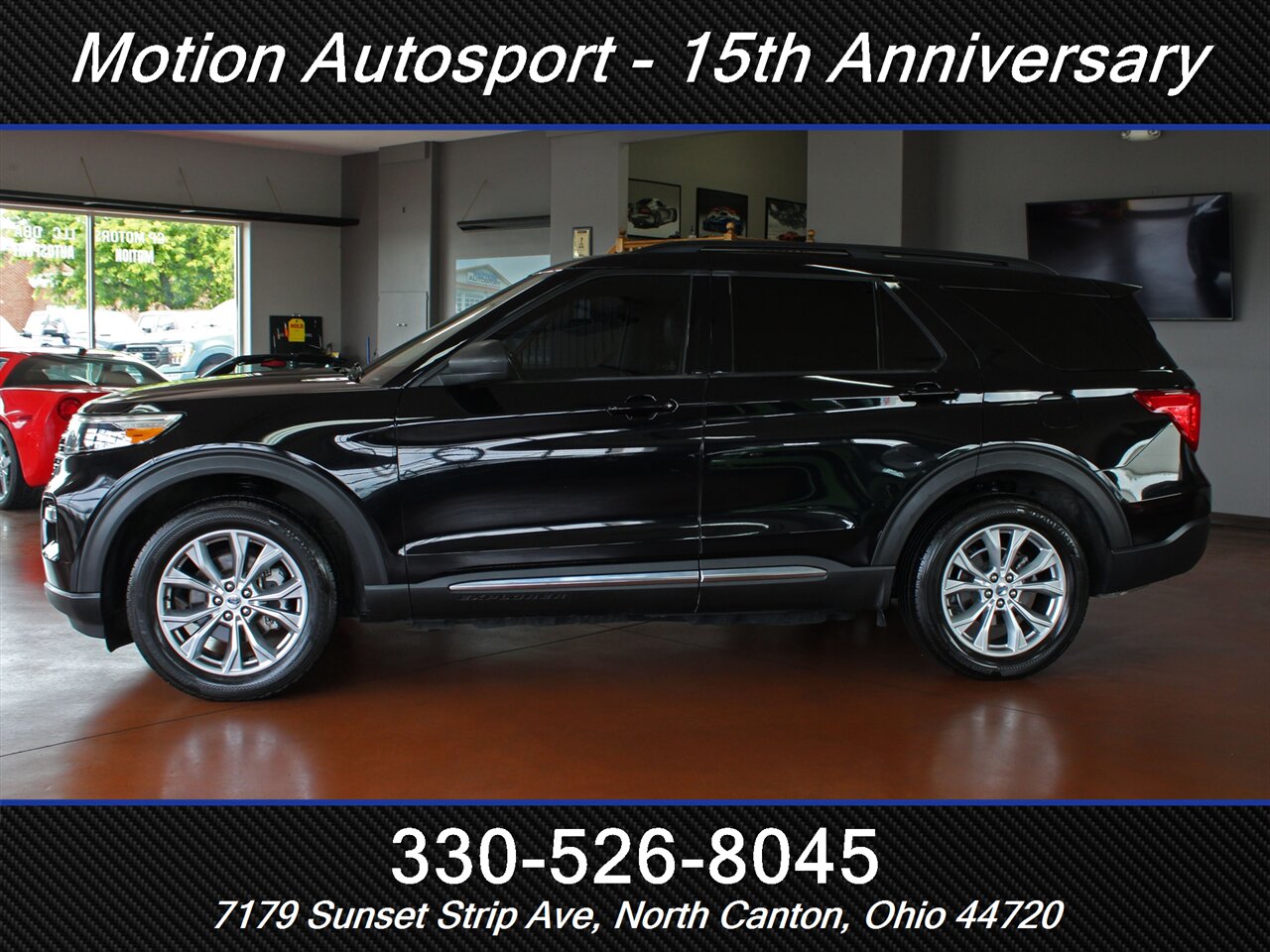 2020 Ford Explorer XLT  Panoramic Roof Leather AWD - Photo 7 - North Canton, OH 44720