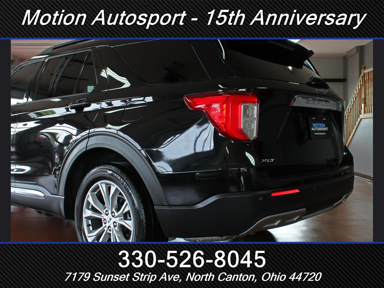 2020 Ford Explorer XLT  Panoramic Roof Leather AWD - Photo 8 - North Canton, OH 44720
