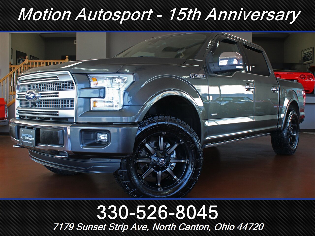 2016 Ford F-150 Platinum  Moon Roof Navigation 4X4 - Photo 1 - North Canton, OH 44720