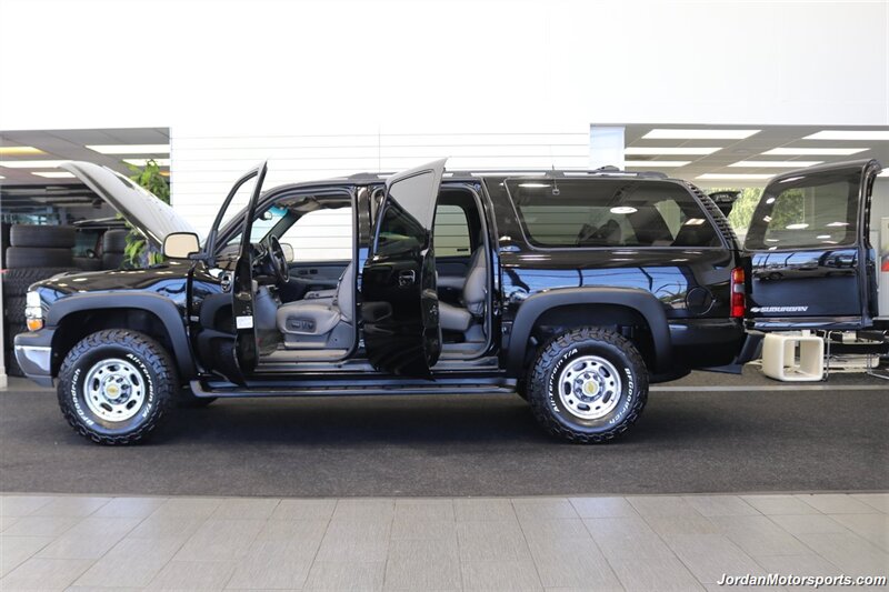 2000 Chevrolet Suburban 2500 LT  1-CALIFORNIA OWNER* 2500 3/4 TON W/ 6.0L VORTEC* LT LOADED W/SUNROOF & REAR CAPTAINS* NEW 33 " BFG KO3 10-PLYs* NEW 2.5 " LEVELING KIT W/BILSTEIN STEERING STABILIZER* 0-RUST* FRESH SERVICE - Photo 10 - Portland, OR 97230