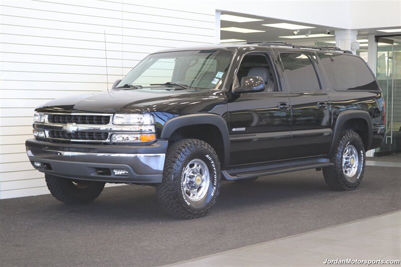 2000 Chevrolet Suburban 2500 LT  1-CALIFORNIA OWNER* 2500 3/4 TON W/ 6.0L VORTEC* LT LOADED W/SUNROOF & REAR CAPTAINS* NEW 33 " BFG KO3 10-PLYs* NEW 2.5 " LEVELING KIT W/BILSTEIN STEERING STABILIZER* 0-RUST* FRESH SERVICE - Photo 3 - Portland, OR 97230