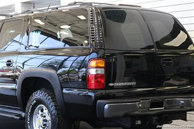 2000 Chevrolet Suburban 2500 LT  1-CALIFORNIA OWNER* 2500 3/4 TON W/ 6.0L VORTEC* LT LOADED W/SUNROOF & REAR CAPTAINS* NEW 33 " BFG KO3 10-PLYs* NEW 2.5 " LEVELING KIT W/BILSTEIN STEERING STABILIZER* 0-RUST* FRESH SERVICE - Photo 43 - Portland, OR 97230