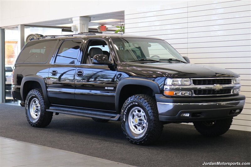 2000 Chevrolet Suburban 2500 LT  1-CALIFORNIA OWNER* 2500 3/4 TON W/ 6.0L VORTEC* LT LOADED W/SUNROOF & REAR CAPTAINS* NEW 33 " BFG KO3 10-PLYs* NEW 2.5 " LEVELING KIT W/BILSTEIN STEERING STABILIZER* 0-RUST* FRESH SERVICE - Photo 2 - Portland, OR 97230