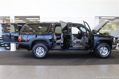 2000 Chevrolet Suburban 2500 LT  1-CALIFORNIA OWNER* 2500 3/4 TON W/ 6.0L VORTEC* LT LOADED W/SUNROOF & REAR CAPTAINS* NEW 33 " BFG KO3 10-PLYs* NEW 2.5 " LEVELING KIT W/BILSTEIN STEERING STABILIZER* 0-RUST* FRESH SERVICE - Photo 11 - Portland, OR 97230