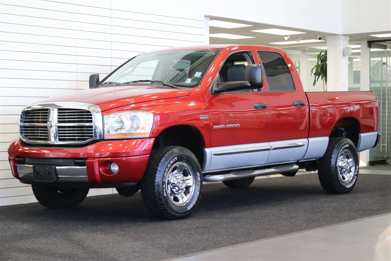 2006 Dodge Ram 2500 Laramie  1-OWNER* 81K MILES ONLY* LARAMIE LOADED 6-PASSENGER* SPRAY IN BED LINER* NEW BRAKES-ROTORS-CALIPERS-COOLANT FLUSH-AC CHARGE-BRAKE FLUID FLUSH* 0-ACCIDENTS* HEATED SEATS* ALL BOOKS & KEYS - Photo 1 - Portland, OR 97230