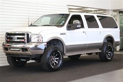 2000 Ford Excursion Limited  100% RUST & CORROSION FREE* BANKS MONSTER EXHAUST / 5 POSITION TUNER / COLD AIR INTAKE* 3 " LEVEL KIT* NEW 35 " BFG KO3s W/NEW 17 "WHEELS* WARN MANUAL HUBS* 2005 GRILL-HEADLIGHTS - Photo 3 - Portland, OR 97230