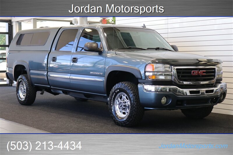 2006 GMC Sierra 2500 SLE1 4dr Crew Cab  1-OWNER* VOTEC 8.1L WITH 6-SPEED ALLISON TRANSMISSION* CREW CAB LONG BED* NEVER HAD 5TH WHEEL OR GOOSENECK* 78K MILES ONLY* NEW BFGs* ALL BOOKS & KEYS* PAINT MATCHED CANOPY