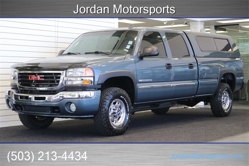 2006 GMC Sierra 2500 SLE1 4dr Crew Cab  1-OWNER* VOTEC 8.1L WITH 6-SPEED ALLISON TRANSMISSION* CREW CAB LONG BED* NEVER HAD 5TH WHEEL OR GOOSENECK* 78K MILES ONLY* NEW BFGs* ALL BOOKS & KEYS* PAINT MATCHED CANOPY