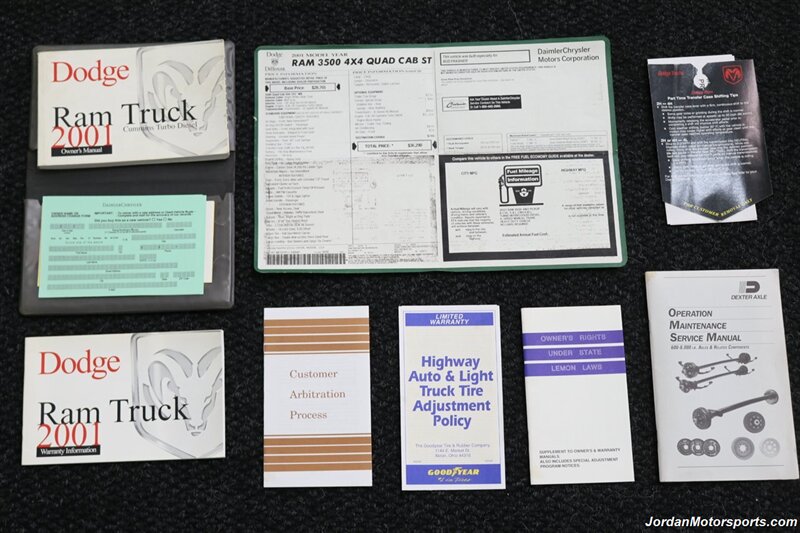 2001 Dodge Ram 3500 ST  1-OWNER* 5.9L HIGH OUTPUT* 6-SPEED MANUAL* NEVER HAD 5TH WHEEL OR GOOSENECK* NEW BF GOODRICH KO3 10-PLY TIRES* FULL FRESH SERVICE* PERFECT DASH - Photo 15 - Portland, OR 97230