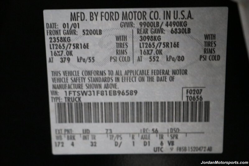 2001 Ford F-350 XLT 6-SPEED MANUAL TRANSMISSION* 7.3L WITH ONLY 91K MLS* 1-TON 4X4* 100% RUST & CORROSION FREE* 100% STOCK* FULLY SERVICED* NEVER HAD 5TH WHEEL OR GOOSENECK* ALL ORIGINAL BOOKS & KEYS - Photo 37 - Portland, OR 97230