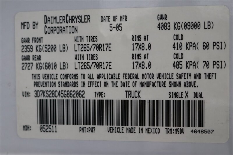 2005 Dodge Ram 2500 SLT  5.9L HO W/ 6-SPEED MANUAL* NEW 3 " LEVEL KIT W/ BILSTEIN 5100 SHOCKS* NEW BLUE TOP STEERING BOX W/ BALL JOINTS* NEW BFG KO3 10-PLYS* SPRAY IN BED LINER* NEVER HAS 5TH WHEEL OR GOOSENECK - Photo 94 - Portland, OR 97230