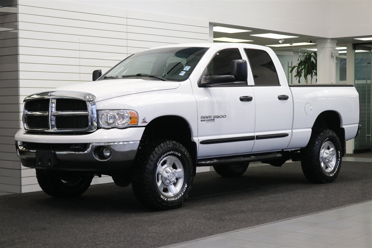 2005 Dodge Ram 2500 SLT  5.9L HO W/ 6-SPEED MANUAL* NEW 3 " LEVEL KIT W/ BILSTEIN 5100 SHOCKS* NEW BLUE TOP STEERING BOX W/ BALL JOINTS* NEW BFG KO3 10-PLYS* SPRAY IN BED LINER* NEVER HAS 5TH WHEEL OR GOOSENECK - Photo 1 - Portland, OR 97230