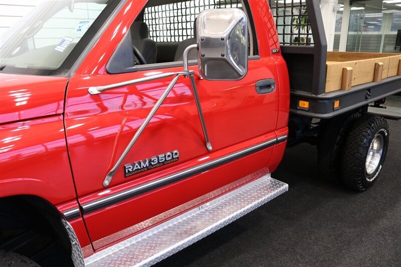 1995 Dodge Ram 3500  1-OWNER* 12-VALVE 5.9L* 5 SPD MANUAL* FLAT BED W/ NEW WOOD* NEW BFG KO3 10-PLYS* NEW CLUTCH* KILLER DOWEL PIN REPLACED* ALL NEW FLUIDS-REAR BRAKES-AC SERVICE* 100% RUST FREE* NEW CLUTCH-REAR MAIN SEAL - Photo 48 - Portland, OR 97230