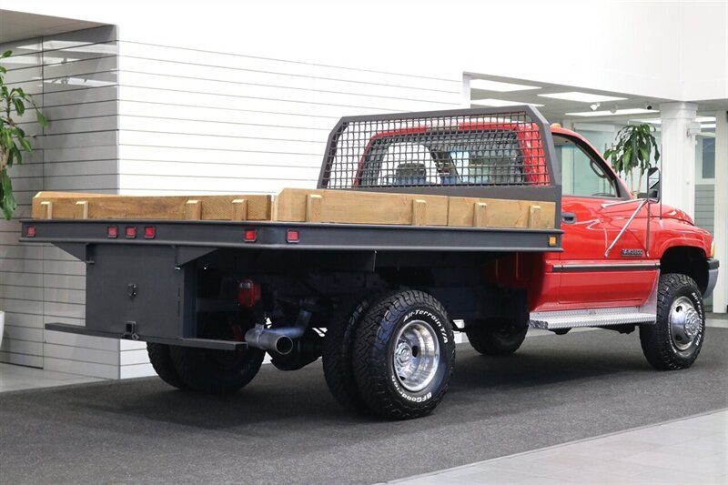 1995 Dodge Ram 3500  1-OWNER* 12-VALVE 5.9L* 5 SPD MANUAL* FLAT BED W/ NEW WOOD* NEW BFG KO3 10-PLYS* NEW CLUTCH* KILLER DOWEL PIN REPLACED* ALL NEW FLUIDS-REAR BRAKES-AC SERVICE* 100% RUST FREE* NEW CLUTCH-REAR MAIN SEAL - Photo 7 - Portland, OR 97230