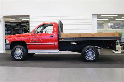 1995 Dodge Ram 3500  1-OWNER* 12-VALVE 5.9L* 5 SPD MANUAL* FLAT BED W/ NEW WOOD* NEW BFG KO3 10-PLYS* NEW CLUTCH* KILLER DOWEL PIN REPLACED* ALL NEW FLUIDS-REAR BRAKES-AC SERVICE* 100% RUST FREE* NEW CLUTCH-REAR MAIN SEAL - Photo 4 - Portland, OR 97230