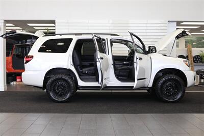 2021 Toyota Sequoia Nightshade 100% RUST FREE* NIGHTSHADE* CONVENIENCE PKG* JBL AUDIO* NAV* 2 "BILSTEIN LEVEL KIT* 33 " NITTOs W/ 18 "KMCs* ALL BOOKS- 2 KEYS- WINDOW STICKER* FRESH SERVICE - Photo 11 - Portland, OR 97230