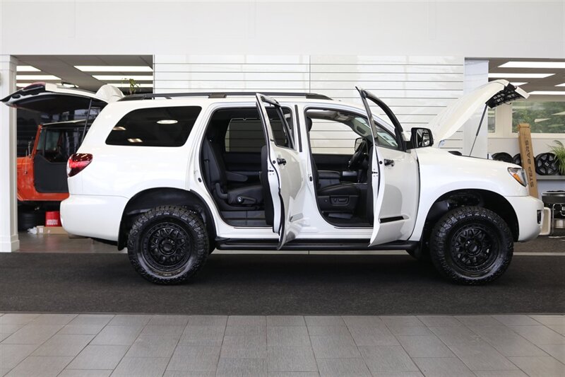 2021 Toyota Sequoia Nightshade 100% RUST FREE* NIGHTSHADE* CONVENIENCE PKG* JBL AUDIO* NAV* 2 "BILSTEIN LEVEL KIT* 33 " NITTOs W/ 18 "KMCs* ALL BOOKS- 2 KEYS- WINDOW STICKER* FRESH SERVICE - Photo 11 - Portland, OR 97230