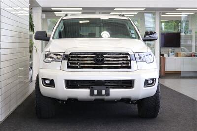 2021 Toyota Sequoia Nightshade 100% RUST FREE* NIGHTSHADE* CONVENIENCE PKG* JBL AUDIO* NAV* 2 "BILSTEIN LEVEL KIT* 33 " NITTOs W/ 18 "KMCs* ALL BOOKS- 2 KEYS- WINDOW STICKER* FRESH SERVICE - Photo 8 - Portland, OR 97230