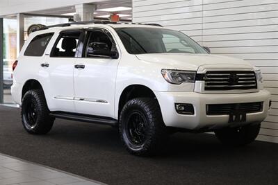 2021 Toyota Sequoia Nightshade 100% RUST FREE* NIGHTSHADE* CONVENIENCE PKG* JBL AUDIO* NAV* 2 "BILSTEIN LEVEL KIT* 33 " NITTOs W/ 18 "KMCs* ALL BOOKS- 2 KEYS- WINDOW STICKER* FRESH SERVICE - Photo 2 - Portland, OR 97230