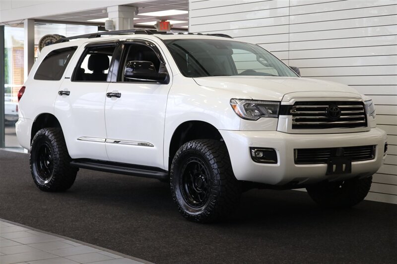 2021 Toyota Sequoia Nightshade 100% RUST FREE* NIGHTSHADE* CONVENIENCE PKG* JBL AUDIO* NAV* 2 "BILSTEIN LEVEL KIT* 33 " NITTOs W/ 18 "KMCs* ALL BOOKS- 2 KEYS- WINDOW STICKER* FRESH SERVICE - Photo 2 - Portland, OR 97230
