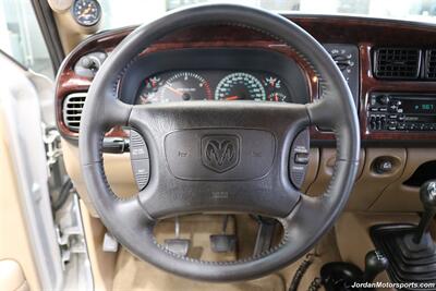 1998 Dodge Ram 3500 Laramie SLT  1-OWNER* 100% RUST FREE* 12-VALVE CUMMINS 5.9L* 5-SPEED MANUAL* NEW 10-PLY FALKEN A/T 4W TIRES* LARAMIE LEATHER* SPRAY IN BED LINER* ALL BOOKS & 3-KEYS* COLLECTOR GRADE & DREAM - Photo 89 - Portland, OR 97230