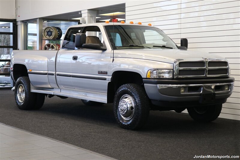 1998 Dodge Ram 3500 Laramie SLT  1-OWNER* 100% RUST FREE* 12-VALVE CUMMINS 5.9L* 5-SPEED MANUAL* NEW 10-PLY FALKEN A/T 4W TIRES* LARAMIE LEATHER* SPRAY IN BED LINER* ALL BOOKS & 3-KEYS* COLLECTOR GRADE & DREAM - Photo 2 - Portland, OR 97230