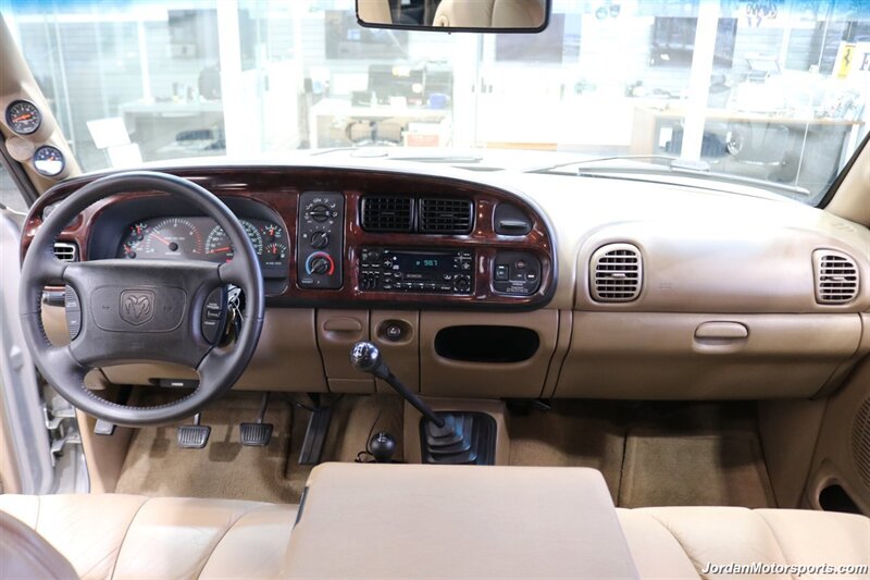 1998 Dodge Ram 3500 Laramie SLT  1-OWNER* 100% RUST FREE* 12-VALVE CUMMINS 5.9L* 5-SPEED MANUAL* NEW 10-PLY FALKEN A/T 4W TIRES* LARAMIE LEATHER* SPRAY IN BED LINER* ALL BOOKS & 3-KEYS* COLLECTOR GRADE & DREAM - Photo 20 - Portland, OR 97230