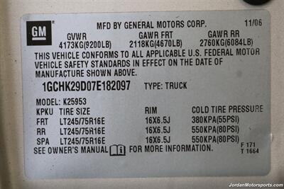 2007 Chevrolet Silverado 2500 Lt3  1-OWNER LBZ* 0-RUST* LONG BED* 82K MILES ONLY* NEW 33 "BFG KO3 10-PLYS* NEW 2.5 " LEVEL LIFT W/BILSTEIN 5100 SHOCKS* TOWING MIRRORS* TRAILER BRAKES* SPRAY IN BED LINER* 5TH WHEEL RAILS* - Photo 93 - Portland, OR 97230