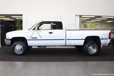 1997 Dodge Ram 3500 Laramie SLT  1-OWNER* 100% RUST & CORROSION FREE* 12-VALVE 5.9L CUMMINS* NEW 32 " BFG 10-PLYs* LARAMIE LEATHER INTERIOR* SPRAY IN BED LINER* FULLY SERVICED* ALL ORIGINAL BOOKS & KEYS - Photo 4 - Portland, OR 97230