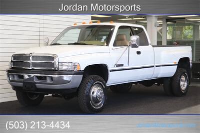 1997 Dodge Ram 3500 Laramie SLT  1-OWNER* 100% RUST & CORROSION FREE* 12-VALVE 5.9L CUMMINS* NEW 32 " BFG 10-PLYs* LARAMIE LEATHER INTERIOR* SPRAY IN BED LINER* FULLY SERVICED* ALL ORIGINAL BOOKS & KEYS - Photo 1 - Portland, OR 97230