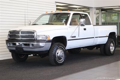 1997 Dodge Ram 3500 Laramie SLT  1-OWNER* 100% RUST & CORROSION FREE* 12-VALVE 5.9L CUMMINS* NEW 32 " BFG 10-PLYs* LARAMIE LEATHER INTERIOR* SPRAY IN BED LINER* FULLY SERVICED* ALL ORIGINAL BOOKS & KEYS - Photo 3 - Portland, OR 97230