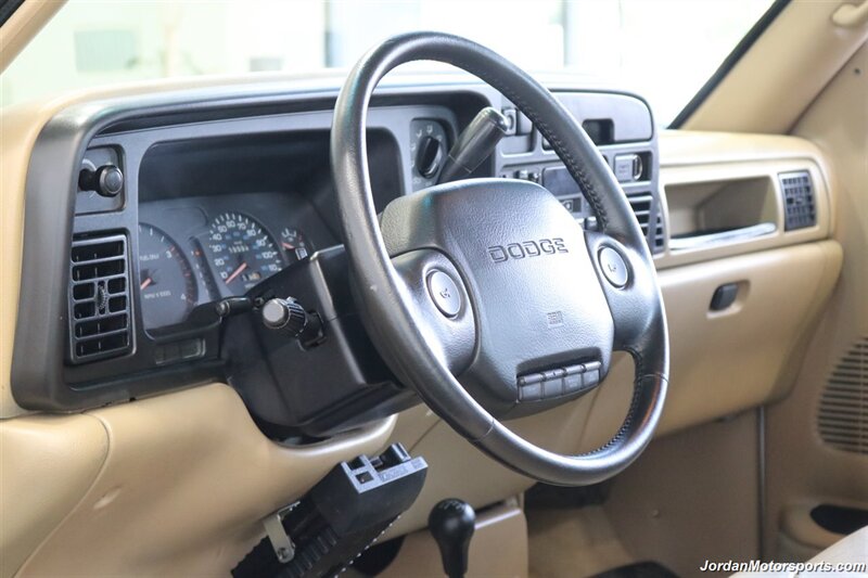 1997 Dodge Ram 3500 Laramie SLT  1-OWNER* 100% RUST & CORROSION FREE* 12-VALVE 5.9L CUMMINS* NEW 32 " BFG 10-PLYs* LARAMIE LEATHER INTERIOR* SPRAY IN BED LINER* FULLY SERVICED* ALL ORIGINAL BOOKS & KEYS - Photo 76 - Portland, OR 97230