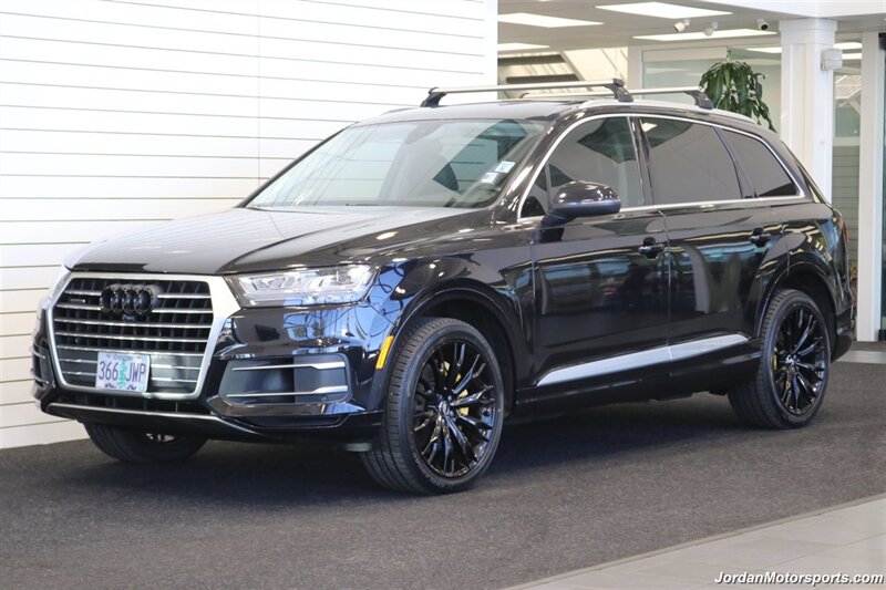 2019 Audi Q7 quattro Premium Plus  PREMIUM PLUS V-6 SUPERCHARGED* PANORAMIC ROOF* BOSE SOUND* POWER FOLDING 3RD ROW SEAT* 21 "GLOSS BLACK WHEELS W/NEW TIRES* TOW PKG* 2-KEYS* HEATED FRONT & REAR SEATS W/HEATED STEERING WHEELS - Photo 3 - Portland, OR 97230