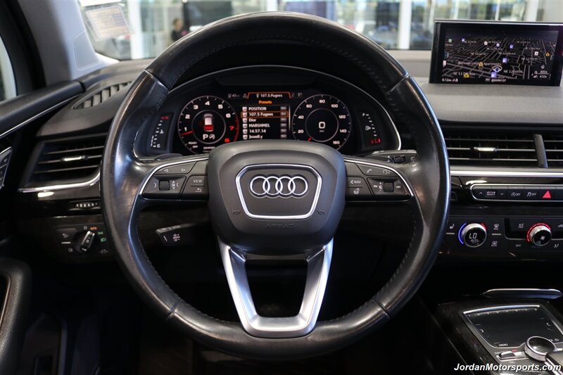 2019 Audi Q7 quattro Premium Plus  PREMIUM PLUS V-6 SUPERCHARGED* PANORAMIC ROOF* BOSE SOUND* POWER FOLDING 3RD ROW SEAT* 21 "GLOSS BLACK WHEELS W/NEW TIRES* TOW PKG* 2-KEYS* HEATED FRONT & REAR SEATS W/HEATED STEERING WHEELS - Photo 27 - Portland, OR 97230