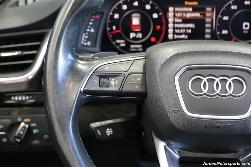 2019 Audi Q7 quattro Premium Plus  PREMIUM PLUS V-6 SUPERCHARGED* PANORAMIC ROOF* BOSE SOUND* POWER FOLDING 3RD ROW SEAT* 21 "GLOSS BLACK WHEELS W/NEW TIRES* TOW PKG* 2-KEYS* HEATED FRONT & REAR SEATS W/HEATED STEERING WHEELS - Photo 28 - Portland, OR 97230