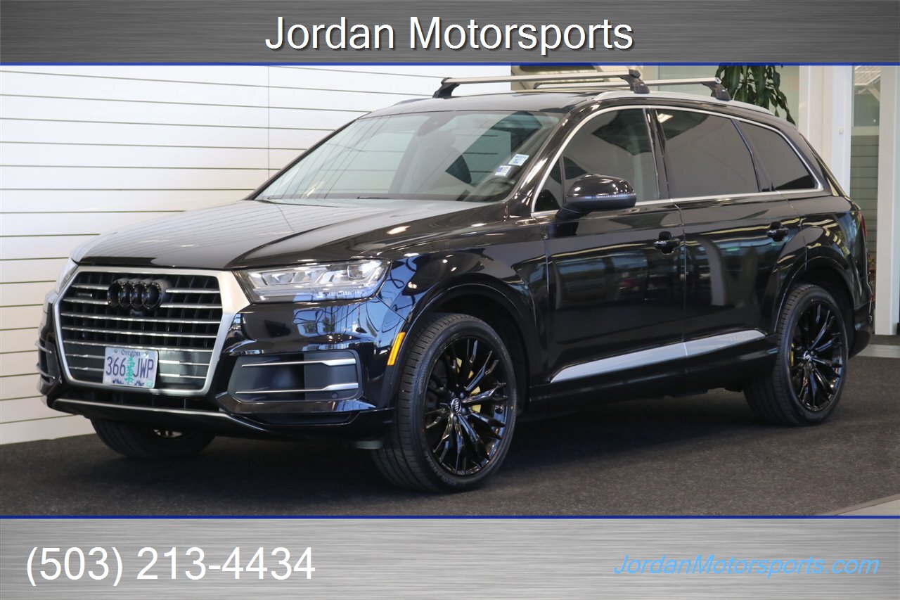 2019 Audi Q7 quattro Premium Plus PREMIUM PLUS V-6 SUPERCHARGED* PANORAMIC ROOF* BOSE SOUND* POWER FOLDING 3RD ROW SEAT* 21 "GLOSS BLACK WHEELS W/NEW TIRES* TOW PKG* 2-KEYS* HEATED FRONT & REAR SEATS W/HEATED STEERING WHEELS - Photo 1 - Portland, OR 97230