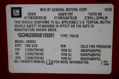2006 Chevrolet Silverado 2500 LT3  1-OWNER LBZ WITH 37K MILES* 100% RUST FREE* LONG BED LT3 PKG* NEW 33 " BFG KO3 10-PLYs* ALL BOOKS-MANUALS-WINDOW STICKER* FULL FRESH SERVICE* BED IS NEW NEVER USED* OREGON TRUCK SINCE NEW - Photo 93 - Portland, OR 97230