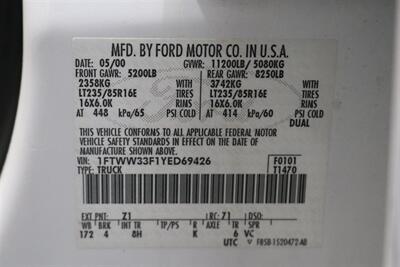 2000 Ford F-350 Lariat  1-ARIZONA OWNER* 6-SPEED MANUAL 7.3L* 100% RUST FREE* PACBRAKE EXUAST BRAKE* NEW 33 " FALKEN A/T 4W 10-PLY TIRES* ALCOA WHEELS* LINEX BED LINER* FULLY SERVICED* NEW FLUIDS* ALL BOOKS & MANUALS - Photo 45 - Portland, OR 97230