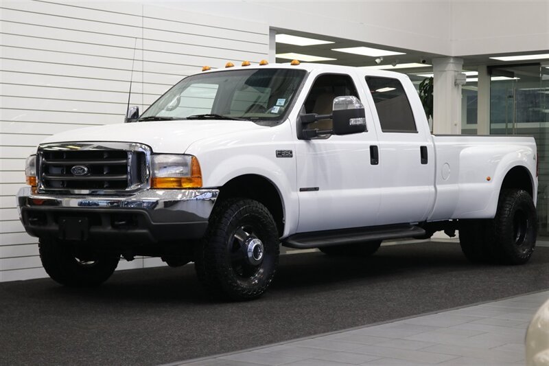 2000 Ford F-350 Lariat  1-ARIZONA OWNER* 6-SPEED MANUAL 7.3L* 100% RUST FREE* PACBRAKE EXUAST BRAKE* NEW 33 " FALKEN A/T 4W 10-PLY TIRES* ALCOA WHEELS* LINEX BED LINER* FULLY SERVICED* NEW FLUIDS* ALL BOOKS & MANUALS - Photo 3 - Portland, OR 97230