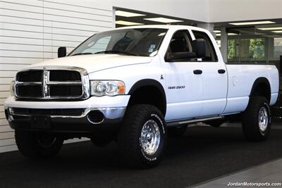 2003 Dodge Ram 2500 SLT 4dr Quad Cab SLT  HIGH OUTPUT 5.9L CUMMINS DIESEL W/6 SPEED MANUAL ONLY 135K ACTUAL MILES 2 OWNER CLEAN HISTORY PAC BRAKE AIRBAGS ONBOARD COMPRESSOR NEW 10 PLY BFG KO3s & 5100 BILSTEIN SHOCKS NEW ALUMINUM WHEELS - Photo 3 - Portland, OR 97230