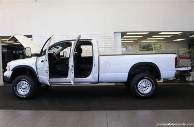 2003 Dodge Ram 2500 SLT 4dr Quad Cab SLT  HIGH OUTPUT 5.9L CUMMINS DIESEL W/6 SPEED MANUAL ONLY 135K ACTUAL MILES 2 OWNER CLEAN HISTORY PAC BRAKE AIRBAGS ONBOARD COMPRESSOR NEW 10 PLY BFG KO3s & 5100 BILSTEIN SHOCKS NEW ALUMINUM WHEELS - Photo 8 - Portland, OR 97230