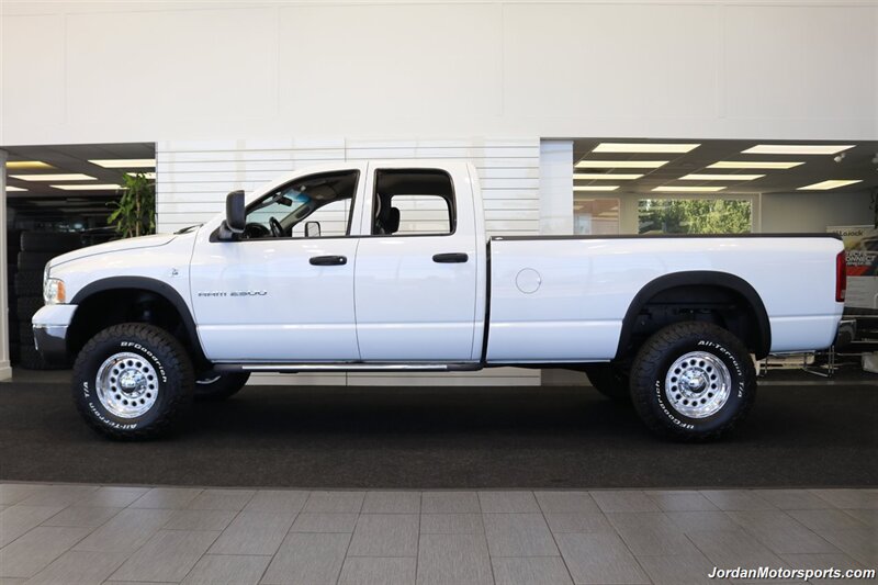 2003 Dodge Ram 2500 SLT 4dr Quad Cab SLT  HIGH OUTPUT 5.9L CUMMINS DIESEL W/6 SPEED MANUAL ONLY 135K ACTUAL MILES 2 OWNER CLEAN HISTORY PAC BRAKE AIRBAGS ONBOARD COMPRESSOR NEW 10 PLY BFG KO3s & 5100 BILSTEIN SHOCKS NEW ALUMINUM WHEELS - Photo 4 - Portland, OR 97230