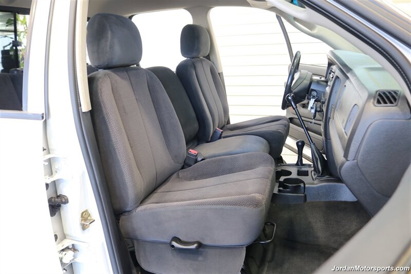 2003 Dodge Ram 2500 SLT 4dr Quad Cab SLT  HIGH OUTPUT 5.9L CUMMINS DIESEL W/6 SPEED MANUAL ONLY 135K ACTUAL MILES 2 OWNER CLEAN HISTORY PAC BRAKE AIRBAGS ONBOARD COMPRESSOR NEW 10 PLY BFG KO3s & 5100 BILSTEIN SHOCKS NEW ALUMINUM WHEELS - Photo 21 - Portland, OR 97230