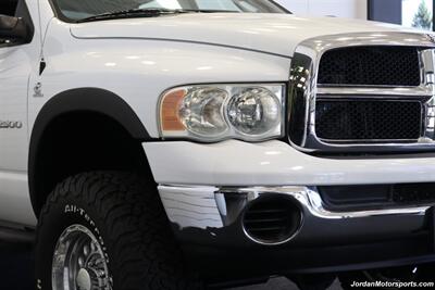 2003 Dodge Ram 2500 SLT 4dr Quad Cab SLT  HIGH OUTPUT 5.9L CUMMINS DIESEL W/6 SPEED MANUAL ONLY 135K ACTUAL MILES 2 OWNER CLEAN HISTORY PAC BRAKE AIRBAGS ONBOARD COMPRESSOR NEW 10 PLY BFG KO3s & 5100 BILSTEIN SHOCKS NEW ALUMINUM WHEELS - Photo 34 - Portland, OR 97230