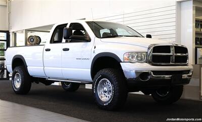 2003 Dodge Ram 2500 SLT 4dr Quad Cab SLT  HIGH OUTPUT 5.9L CUMMINS DIESEL W/6 SPEED MANUAL ONLY 135K ACTUAL MILES 2 OWNER CLEAN HISTORY PAC BRAKE AIRBAGS ONBOARD COMPRESSOR NEW 10 PLY BFG KO3s & 5100 BILSTEIN SHOCKS NEW ALUMINUM WHEELS - Photo 2 - Portland, OR 97230