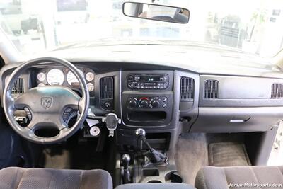 2003 Dodge Ram 2500 SLT 4dr Quad Cab SLT  HIGH OUTPUT 5.9L CUMMINS DIESEL W/6 SPEED MANUAL ONLY 135K ACTUAL MILES 2 OWNER CLEAN HISTORY PAC BRAKE AIRBAGS ONBOARD COMPRESSOR NEW 10 PLY BFG KO3s & 5100 BILSTEIN SHOCKS NEW ALUMINUM WHEELS - Photo 58 - Portland, OR 97230